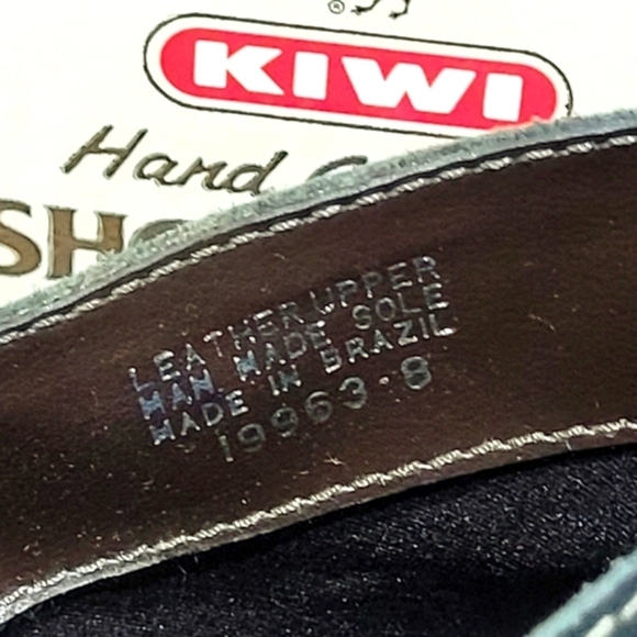 MIXIT Black Leather Heeled Clogs (9.5) - Picture 8 of 12